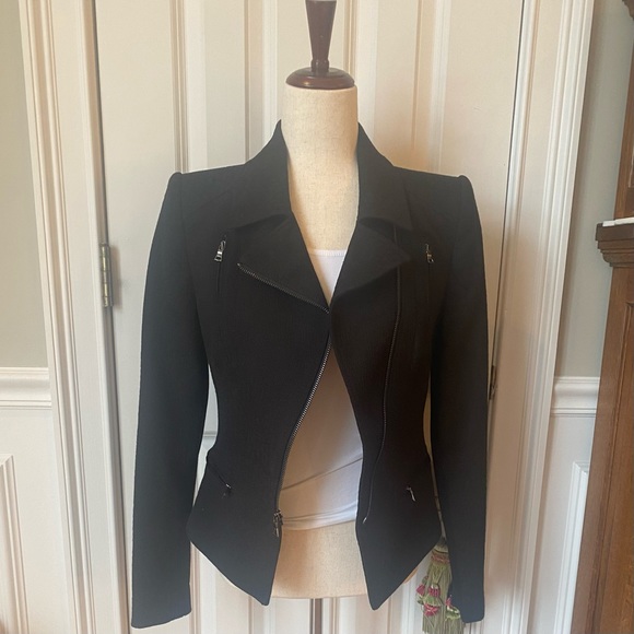 NWT BCBGMaxazaria “BOE” Black Jacket Size S - Picture 4 of 12